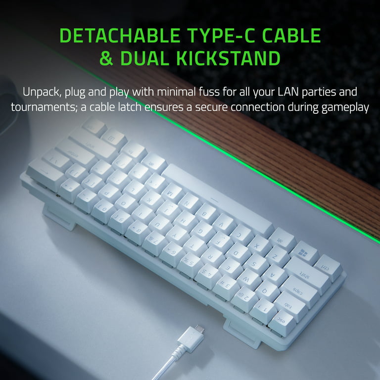 Razer - Huntsman Mini 60% Wired Optical Linear Switch Gaming Keyboard with  Ch