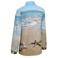 thumbnail image 5 of Starfish Beach Long Sleeve Blouse Woman Streetwear Casual Shirts Summer Oversize Woman Streetwear Clothing Birthday Present, 5 of 7