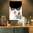 thumbnail image 1 of Jeune Fille Aguichant avec Sucette - Art Moderne sur Toile Portrait, 1 of 3