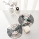 thumbnail image 4 of Aislamiento, Posavasos De Cuerda De Algodón Tejido A Mano, Tapete De Mesa De Comedor Resistente Al Calor Para Decoración De Mesa Kearding HA046397-01, 4 of 6