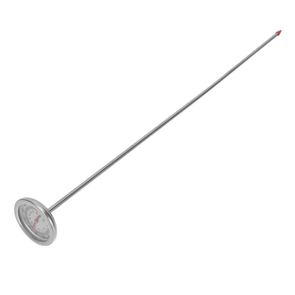 GJX Long Stem Compost Soil Thermometer Fast Response Stainless Steel Soil Thermometer