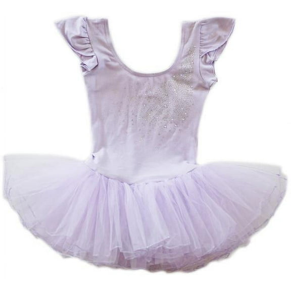 Wenchoice Lavender Rhinestone Skirted Leotard Girl'S S(0-2Y)