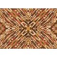 thumbnail image 1 of Ahgly Company Machine Washable Indoor Rectangle Transitional Orange Area Rugs, 5' x 8', 1 of 7