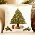 thumbnail image 2 of Christmas Pillow Cover 18x18 Inch, Christmas Decorations for Winter Holiday Home Bedroom Sofa Cushion, Soft Tufted Tree Throw Pillow Case Couch Living Room Xmas Party Gifts (1PC, Tree), 2 of 8