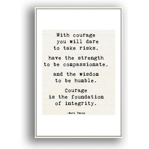 IDEA4WALL Framed Canvas Wall Art for Living Room, Bedroom Beautiful Quotes Canvas Prints for Modern Home Decoration Ready to Hang