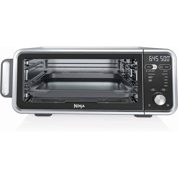 Horno Ninja SP300C Foodi - Horno de freír de aire de doble calor 10 en 1, horno de encimera, asar, 1800 vatios