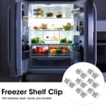 thumbnail image 4 of Clip Para Estante De Refrigerador, Hebilla Para Estante De Congelador De Acero Inoxidable 304 De Alta Resistencia, 14 Piezas, Tamaño Compacto Con Soporte De Carga Grande Para Uso, 4 of 7
