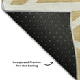 thumbnail image 5 of Addison Rugs Mayfield Premium Machine Washable Transitional Geometric Gold Rectangle Rug, 9' x 12', 5 of 6