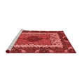 thumbnail image 2 of Ahgly Company Machine Washable Indoor Rectangle Abstract Red Modern Area Rugs, 8' x 12', 2 of 4