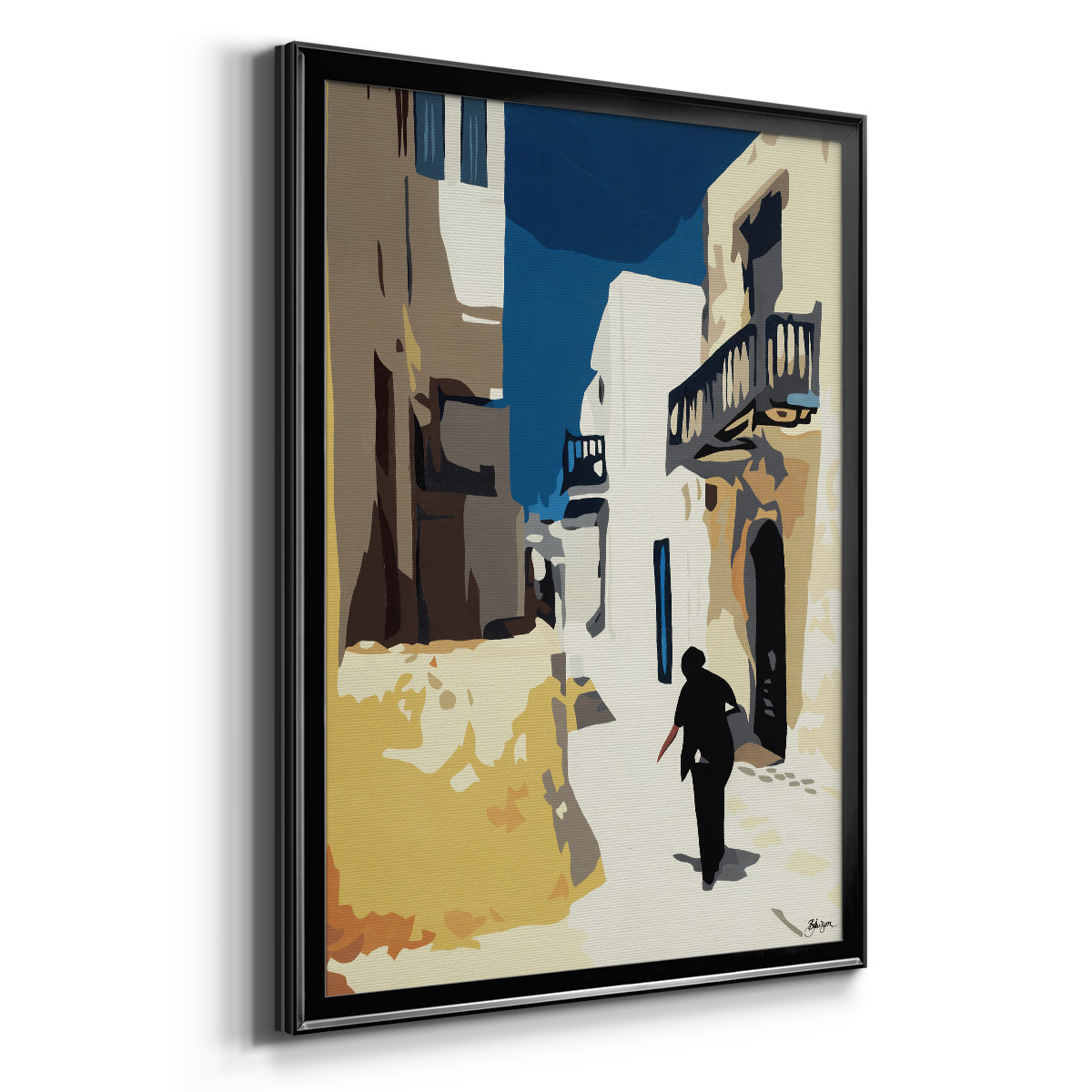 Mykonos 3 Premium Framed Print - Ready to Hang