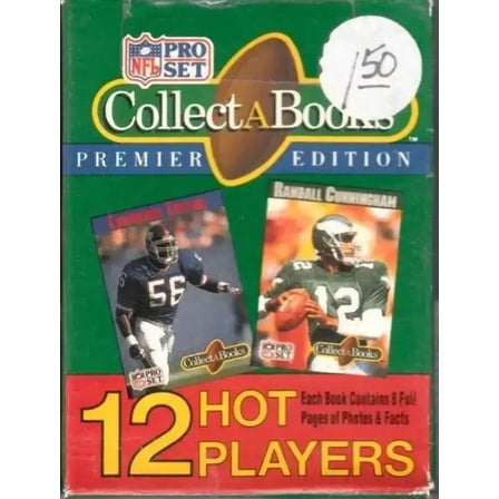 1990 NFL Pro Set Collect-a-Books set 11 cards Elway Marino