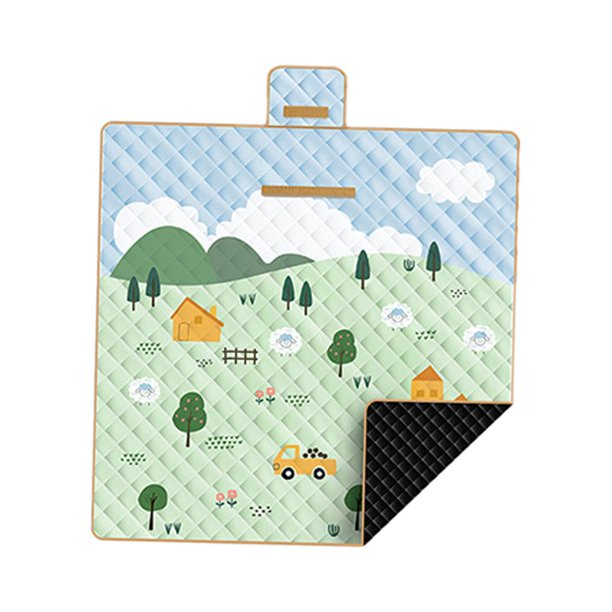Manta de picnic plegable Colamx moderna ligera 200 cm x 200 cm tela Oxford