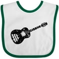 thumbnail image 3 of Inktastic Grunge Guitar Boys or Girls Baby Bib, 3 of 4
