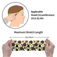 thumbnail image 6 of Daiia Sunflowers Country printed Men's Performance Headband,Sports Headbands,Moisture Wicking Workout Headband, 6 of 9