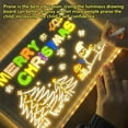 thumbnail image 4 of WUUJIPAI LED Drawing Board with Colors, Busy Board with Led Light with 12 Pens & Stand, DIY Erasable Neon Note Board for Office Home, 4 of 8