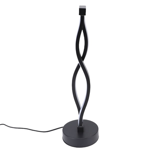 Lámpara De Mesa LED En Espiral, Lámpara De Escritorio Moderna Regulable Ligera Para Mesita De Noche, Ahorro De Energía Para Sala De Estar