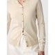 thumbnail image 3 of Cárdigan de Cuello Redondo para Mujer GAP en Color Avena Claro Jaspeado XS, 3 of 4