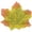 Red and green, variant on 3D Artificial Autumn Maple Leaves, Textured Fabric Fall Leaves for Thanksgiving Table Decor, Fall Wedding Centerpieces, Wreaths, Vases, Jars and Seasonal Home Decorations