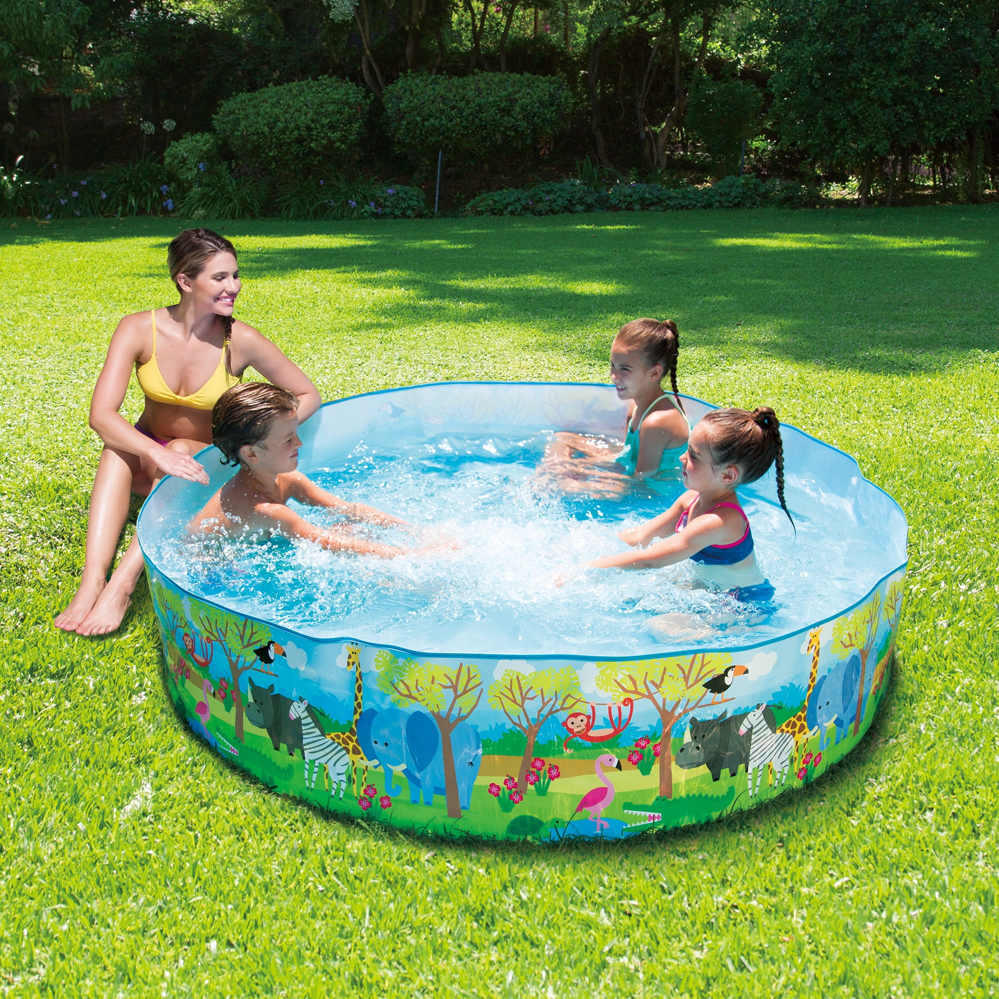 kiddie pool summer waves