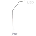 thumbnail image 1 of Dainolite 181LEDF-SN Signature 8W LED Floor Lamp - Satin Nickel, 1 of 1