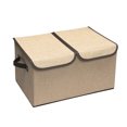 Clearance Storage Box Fabric Foldable Storage Box Double Cover Sealing