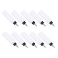 thumbnail image 1 of OULII 20pcs Tiny Squeeze Bottles PET Plastic White Refillable for DIY Hair Dyeing, 1 of 8