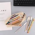 thumbnail image 4 of Estuche pequeño para lápices, bolsa para lápices para estudiantes, monedero, bolsa de cosméticos, papelería de oficina, escuela juvenil, 4 of 5