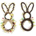 thumbnail image 5 of laqbezok Easter Wreath, Front Door Wreath Hanging Pendant Cute Decor, Rabbit Shape Garland for Easter Party Housewarming Home Window, with Eggs, 5 of 15