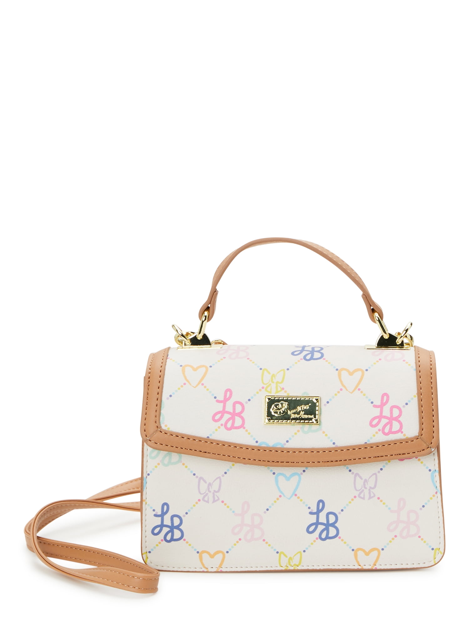 Luv Betsey by Betsey Johnson Women's Clover Top Handle Crossbody