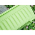 thumbnail image 3 of Topboutique Rectangular Window Box Planter,Plastic Vegetable Flower Planters Boxes with Trays for Windowsill,Indoor Outdoor Flower Pots for Garden,Patio,Home Decor,Green,17 inch,5 Pcs, 3 of 8