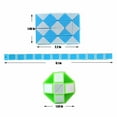 thumbnail image 2 of 12 Pack 24 Blocks Magic Snake Cube, Mini Plastic Puzzle Cube, Fidget Toys ，Mini Snake Speed Cubes for Kids Party Bag Filler (Random Colors), 2 of 5