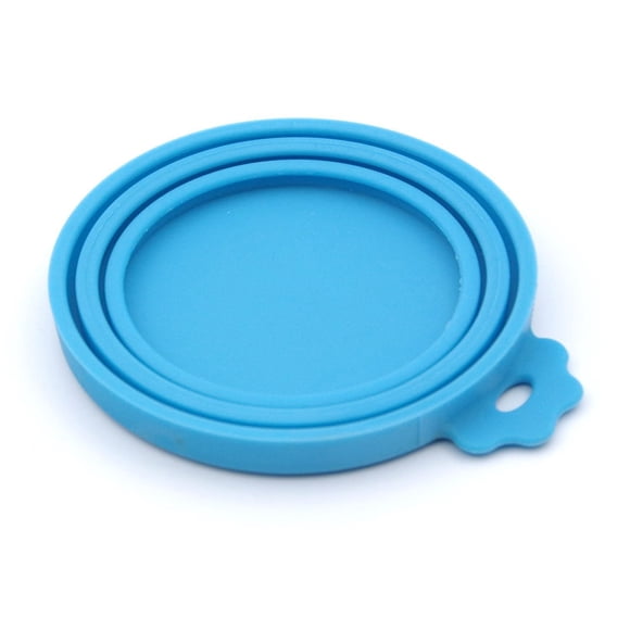 Raindrops 3Ud Cubiertas De Silicona Para Reutilizables Con Color Azul