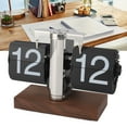 thumbnail image 1 of Mechanical Flip Clock, Flip Desk Clock Battery Powered  For Living Room, 1 of 8