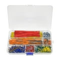 thumbnail image 1 of Ndcxsfigh Cable Puentes Alambre en Forma U Cable Placa Pruebas 14 Longitudes (840 Piezas), 1 of 9