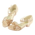 thumbnail image 1 of Sonducket Zapatos de bailarina con purpurina para niñas, cuñas de Ballet con lentejuelas para niños, zapatos de cristal para fiesta de boda, Type2 NO2, 1 of 6