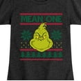 thumbnail image 3 of Dr. Seuss - The Grinch Mean One - Toddler And Youth Girls Short Sleeve Graphic T-Shirt, 3 of 5