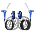 thumbnail image 1 of Almencla Ensemble de Freins à Disque Hydrauliques pour Vélo de Montagne Vélos Remplace Câble de Réparation Tirage Bleu, 1 of 8