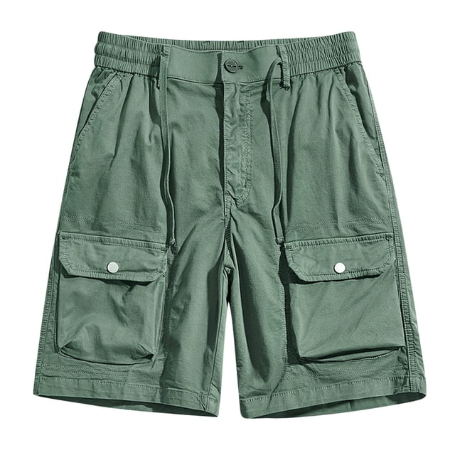 Birdeem Mens Plus Size Cargo Shorts Multi-Pockets Relaxed Summer Beach Shorts Pants