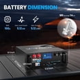 VATRERPOWER 48V 100Ah Server Rack Battery with WiFi, CAN/RS485/RS232 ...