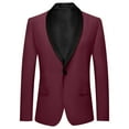 thumbnail image 3 of SGMVNU Little and Big Boy's Formal Blazers Jackets, Casual Button Suit Jacket Dress School Sport Coats, Formal Wedding Guest Outfit for Boys(Size 6-7 Years,), 3 of 3