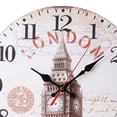 thumbnail image 7 of Wood Wall Clock 12inch Decorative Clocks for Bedroom Living Room Home E, 7 of 7
