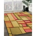 thumbnail image 2 of Ahgly Company Indoor Rectangle Patterned Beer Orange Area Rugs, 2' x 4', 2 of 6