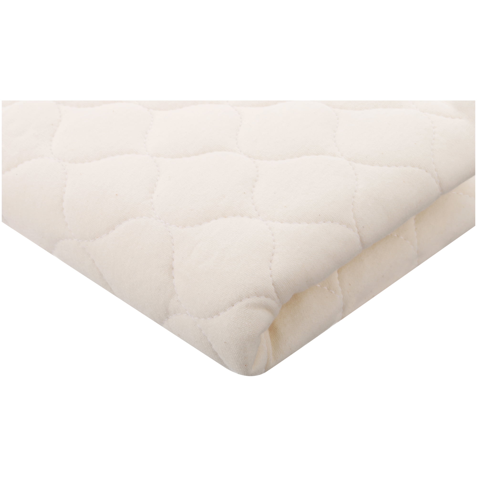 American Baby Company Waterproof Quilted Sheet Saver Pad, Changing Pad Liner  Made with Organic Cotton Top Layer, Natural Color 
