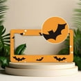 thumbnail image 2 of 1 Pcs Halloween themed Bat License Plate Frame,License Plate Cover for Car Decorative Parts,Aluminum License Plate Bracket Holder Rust-Proof for US Standard Car, 2 of 8