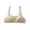 Beige, variant on Girls Soft Cotton Training Bras 10-14 Breathable Mesh Training Bra With Front Bow Decor Adjustable Spaghetti Strap Wireless Teen Crop Top Puberty Underwear