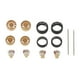 thumbnail image 5 of Ruedas de Vehículos Modificadas de Goma 2x1 / 64 para Modelos de Coches Accs de Coche Juguetes para Adultos C Sunnimix Ruedas de caucho modificadas para vehículos, 5 of 8