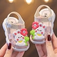 thumbnail image 5 of ASFGIMUJ Toddler Shoes Comfortable Flat Sandals Fashionable Toe Covering Toddler Shoes Beach Sandals,Size 9 Months-12 Months, 5 of 7