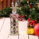 thumbnail image 2 of Adornos de Navidad con luz, Navidad, Papá Noel, muñeco de nieve, Reno, centros de mesa de luz nocturna de madera, adorno de escritorio para decoración navideña para el hogar Fokelyi ZYY-2591, 2 of 5