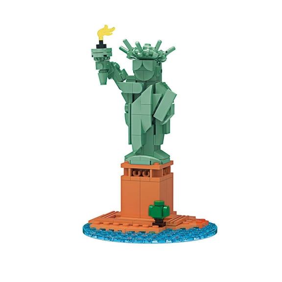 Wise Block Famous Landmark Series USA Statue of Liberty Building Set