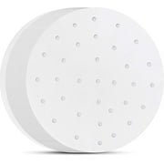 YQL 200PCS 10 inch Air Fryer Liner,Parchment Paper for Air Fryer Precut Perforated Parchment Paper Bamboo Steaming Paper for Steaming Basket and More